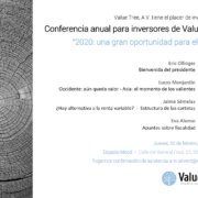 Conferencia para Inversores - Value Tree - 2020